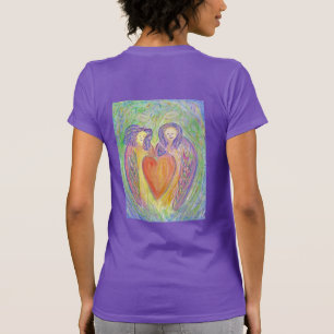 Liebende Kind-Schutzengel Kunst T - Shirt