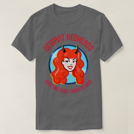 Liebende Redheads sind schlecht, aber sie sahen ni T-Shirt (Design vorne)