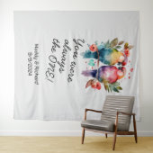 Liebende Vögel. Du warst immer der Einzige! Wandteppich (Beispiel (Horizontal))