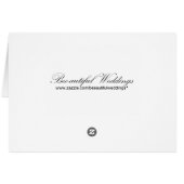 Liebende Vögel, Einladungskarte. (Rückseite Horizontal)