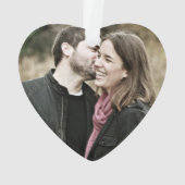 Liebende Weihnachtsschmuck Ornament (Rückseite)