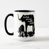 Liebende Zitatelefonisten Tasse (Links)