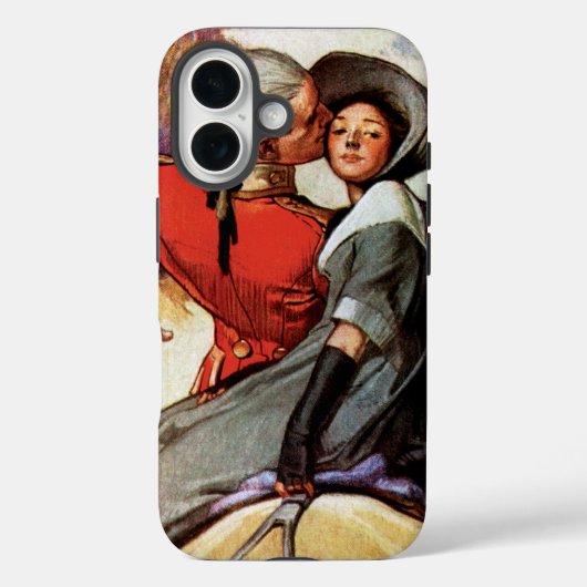 Liebende zu Pferd Case-Mate iPhone Hülle (Rückseite)