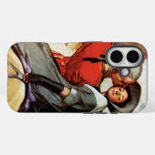 Liebende zu Pferd Case-Mate iPhone Hülle (Rückseite (Horizontal))