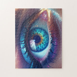 Liebendes Auge der tiefen Weisheit Puzzle