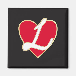 Liebendes Herz Magnet