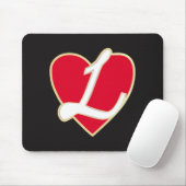 Liebendes Herz Mousepad (Mit Mouse)