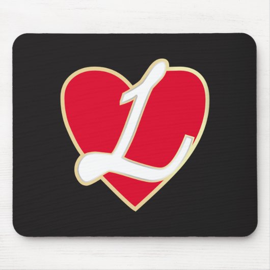 Liebendes Herz Mousepad (Vorne)
