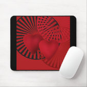 Liebendes Herz Mousepad (Mit Mouse)