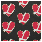 Liebendes Herz Stoff (Muster)
