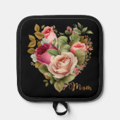 Liebendes Herz Topflappen (Vorderseite)