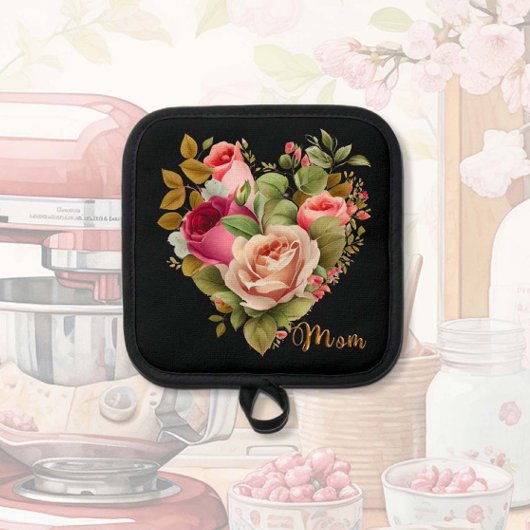 Liebendes Herz Topflappen