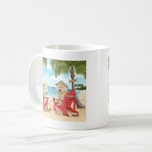 Liebendes Key West Kaffeetasse (Vorderseite Links)