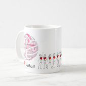 LiebeNetball bringt Wort-Wolke in Position Kaffeetasse (Vorderseite Links)