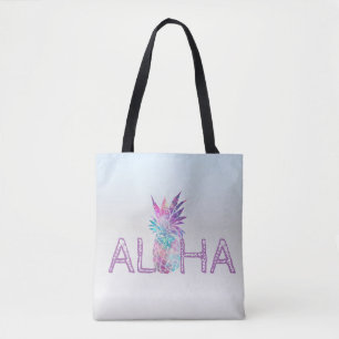 Liebenswerte Aloha Hawaiianische Ananas, Silber Tasche