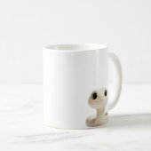 liebenswerte Schlange Kaffeetasse (VorderseiteRechts)