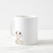 liebenswerte Schlange Kaffeetasse (Vorderseite Links)