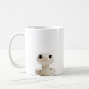 liebenswerte Schlange Kaffeetasse