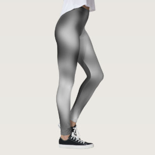 Liebenswerte schwarze Classic Shaded White Leggings