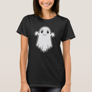 Liebenswerter Cartoon-Geist Halloween T-Shirt