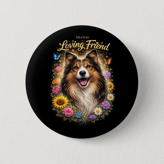 Liebenswerter Freund Button (Vorderseite)