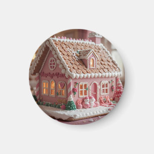 liebenswerter rosa Lebkuchen Magnet
