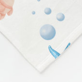 Liebenswerter unter Wasser  Fleecedecke (Ecke)