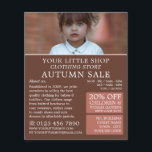 Liebenswürdige Girl, Children's Clothing Store Adv Flyer<br><div class="desc">Süße Girl,  Children's Clothing Store Advertising Flyers By The Business Card Store.</div>