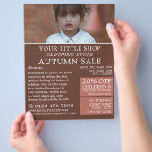 Liebenswürdige Girl, Children's Clothing Store Adv Flyer (Hand)