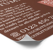 Liebenswürdige Girl, Children's Clothing Store Adv Poster (Ecke)