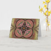 LIEBENSWÜRDIGE GRUSS-KARTEN KARTE (Gelbe Blume)