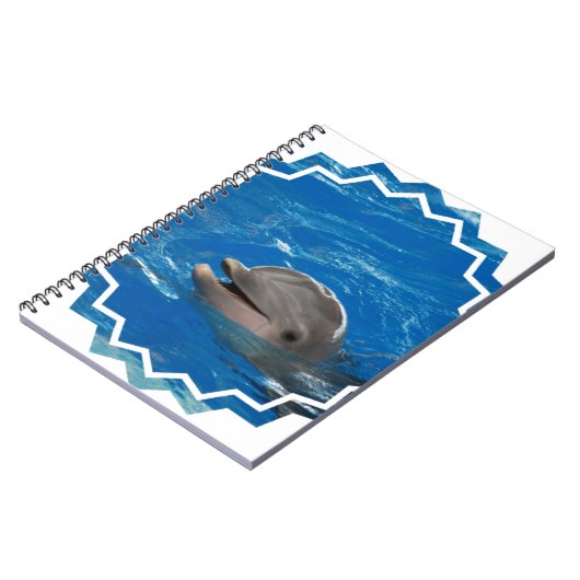 Liebenswürdiger Delphin Notizblock (Linke Seite)