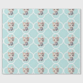 Liebenswürdiger Meow-nificent Gift Wrap Geschenkpapier (Flach)