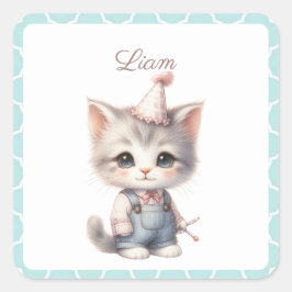 "Liebenswürdiger Meow-Nificent" Sticker or Gift Ta