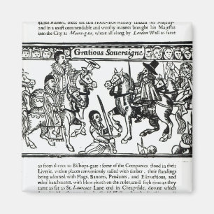Liebenswürdiger Sovereign, c.1631 Magnet