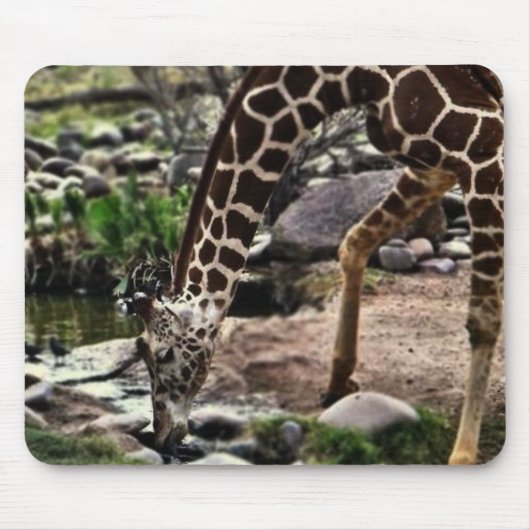 Liebenswürdiges Giraffe mousepad (Vorne)