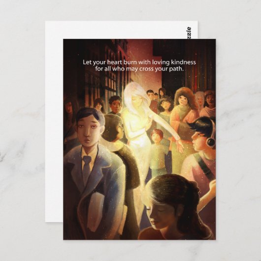 Liebenswürdigkeit Postkarte (Vorne/Hinten)