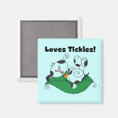 Liebentickles-T - Shirts und Geschenke Magnet (Vorderseite/Rückseite)