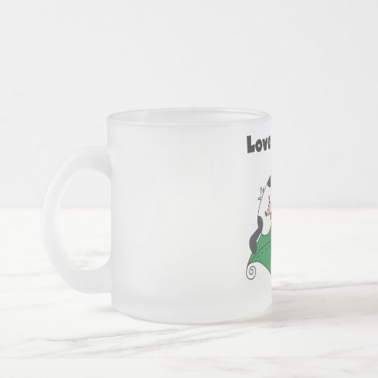 Liebentickles-T - Shirts und Geschenke Mattglastasse (Links)