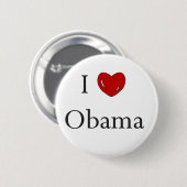 Liebeobama-Knopf Button (Vorne & Hinten)