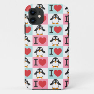 LiebePenguin für iPhone 5 11 Hülle