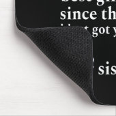 Lieber Bruder, ich habe versucht, den ich habe dir Mousepad (Ecke)