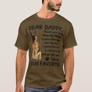 Lieber Daddy Danke, dass du mein Vater bist T-Shirt