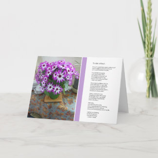 Lieber ein Freund... Karte