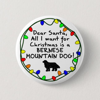 Lieber Gebirgshund Sankt Bernese Button