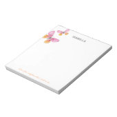 Lieber Gott, erleuchte was dunkles Butterfly Notep Notizblock (Rotiert)