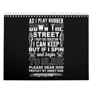 Lieber Gott schütze mein süßes Fahrradgeschenk Kalender