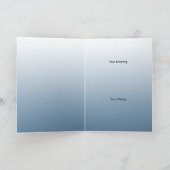 Lieber Gott segeln Rocks Custom Grußkarte Karte (Innenseite)