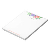 Lieber Gott, segne meine Familie mit dem blorfarbe Notizblock (Rotiert)