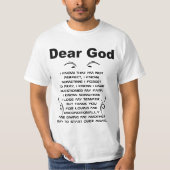 Lieber Gott T-Shirt (Vorderseite)